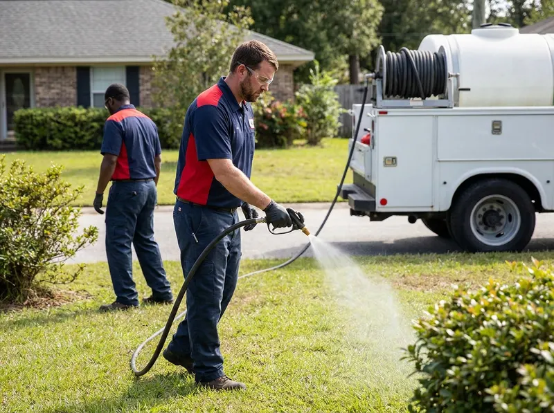 Flea and Tick Yard Treatment in Gulfport, MS