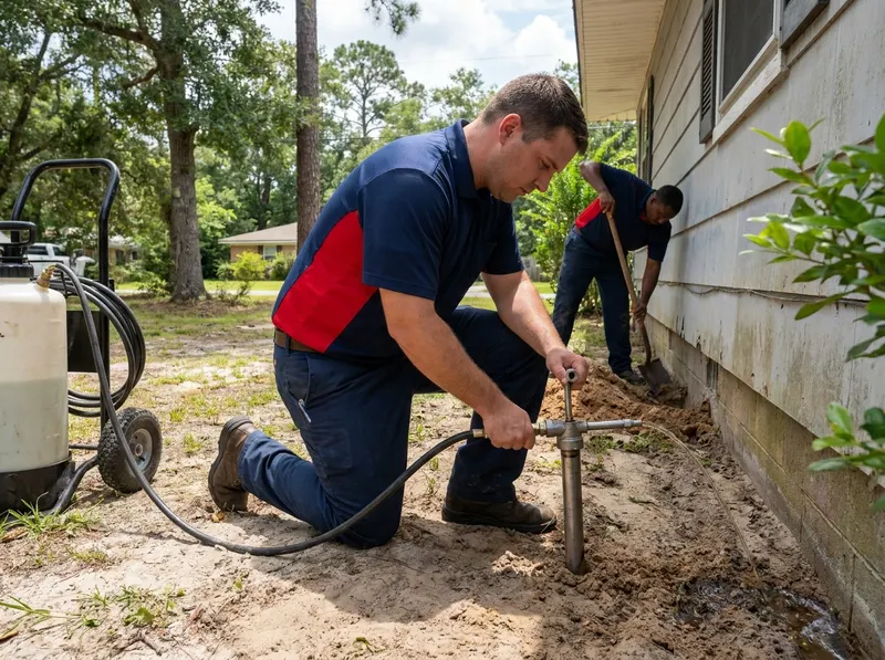 Subterranean Termite Treatment in Gulfport, MS